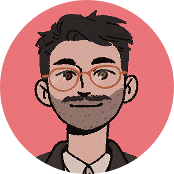 Cartoon Drawing of Nathaniel