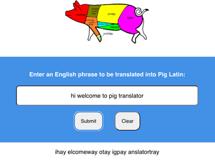 Pig Latin Preview